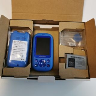 エヌティティドコモ(NTTdocomo)の新品 SIMロック解除済 ドコモ キッズケータイF-03J(携帯電話本体)