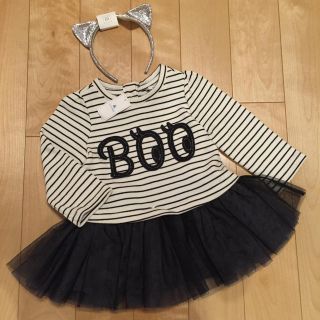 ベビーギャップ(babyGAP)のお値下げ＊ BOO ワンピース  80cm(ワンピース)