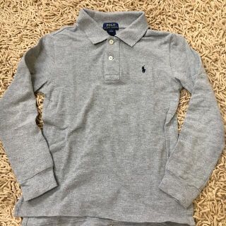 ポロラルフローレン(POLO RALPH LAUREN)のポロ　ラルフローレン  グレー　長袖　7歳　130(Tシャツ/カットソー)