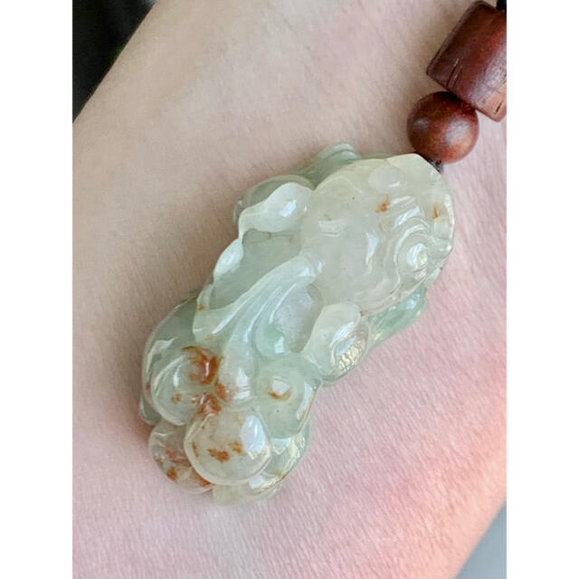 本翡翠 貔貅 ネックレス 新品 | site.wellbepharma.com.br