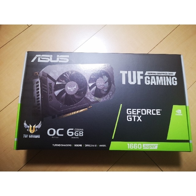 【SALE／60%OFF】 ASUS GeForce 6GB SUPER 1660 GTX PCパーツ