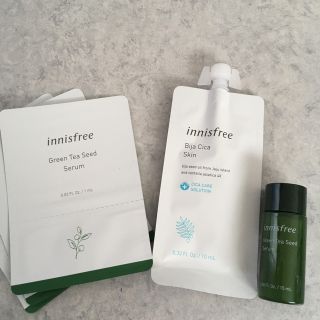 イニスフリー(Innisfree)のイニスフリー☆グリンティーシード・シカスキン☆新品(美容液)