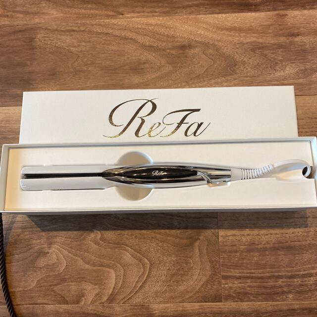 【美品】ReFa BEAUTECH STRAIGHT IRON ホワイト 白