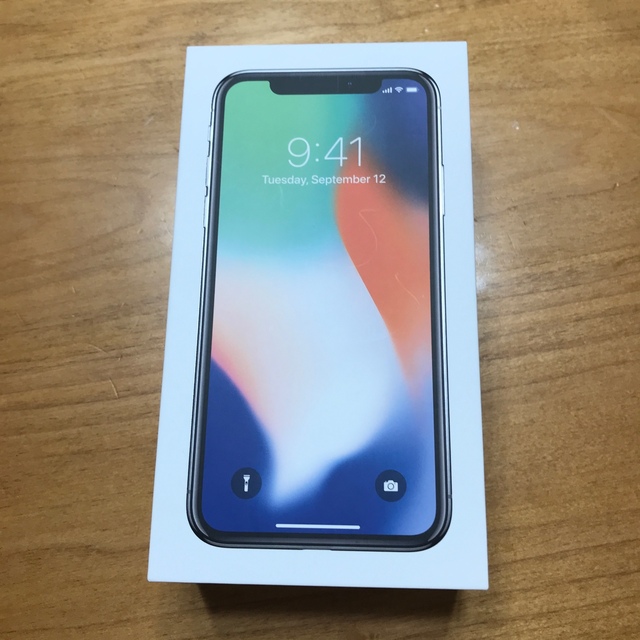 iPhoneX　64GB simフリー　simロック解除