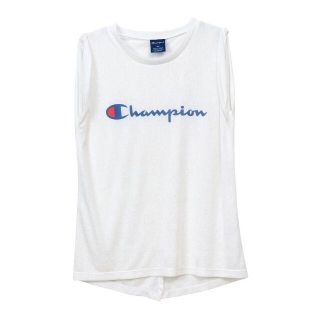 チャンピオン(Champion)の(新品)Champion　レディース　ノースリーブ シャツ  (Tシャツ(半袖/袖なし))