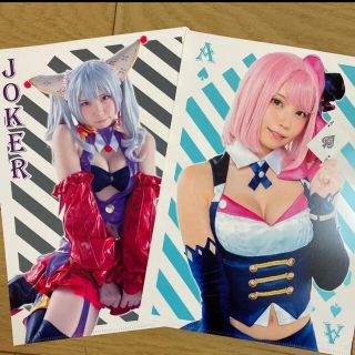 えなこ　blackjack クリアファイル(アイドルグッズ)