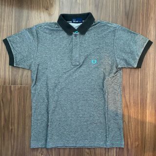 フレッドペリー(FRED PERRY)の【FRED PERRY】フレッドペリー　ポロシャツ　グレー　Sサイズ(ポロシャツ)