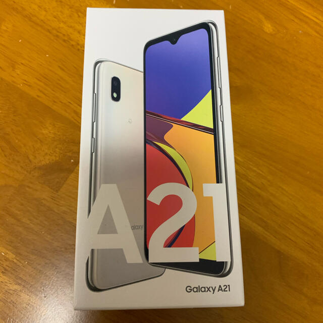 GALAXY A21   未使用　UQmobile SCV49  ホワイトスマートフォン本体