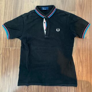 フレッドペリー(FRED PERRY)の【FRED PERRY】フレッドペリー　ポロシャツ　黒　Sサイズ(ポロシャツ)