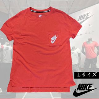 ナイキ(NIKE)のNIKE ナイキ Tシャツ 新品 タグ付き レディース Lサイズ オーバーサイズ(トレーニング用品)