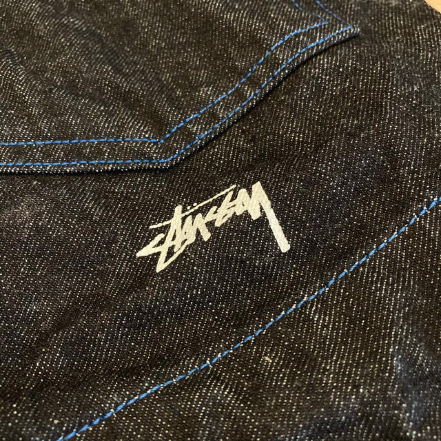 stussy ストゥーシー　LEVISコラボ　メンズベスト　ジーンズ　Mサイズ