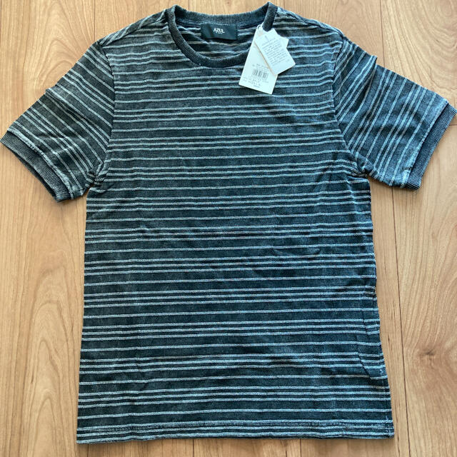 AZUL by moussy(アズールバイマウジー)のアズール　ボーダーシャツ　半袖 メンズのトップス(Tシャツ/カットソー(半袖/袖なし))の商品写真