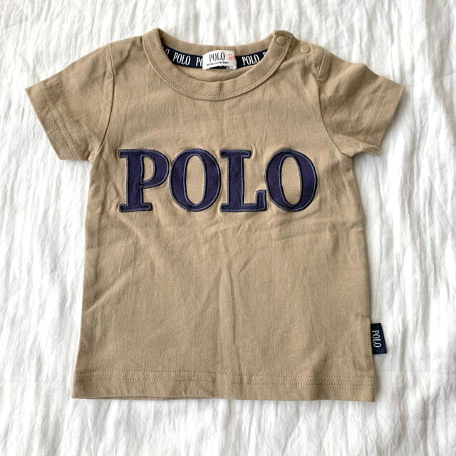 しまむら(シマムラ)のポロ　半袖Tシャツ キッズ/ベビー/マタニティのベビー服(~85cm)(Ｔシャツ)の商品写真