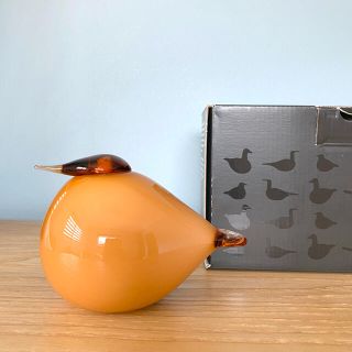 イッタラ(iittala)のイッタラ / Kuulas クーラス　オレンジ(置物)