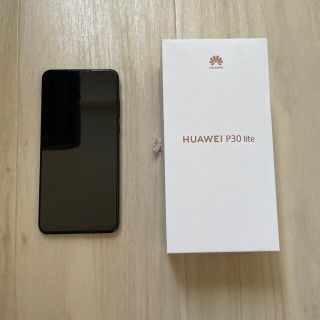 ファーウェイ(HUAWEI)のHUAWEI P30 lite ミッドナイトブラック SIMフリー(スマートフォン本体)