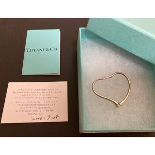 ティファニー(Tiffany & Co.)のティファニー　オープンハート　フープピアス S(ピアス)