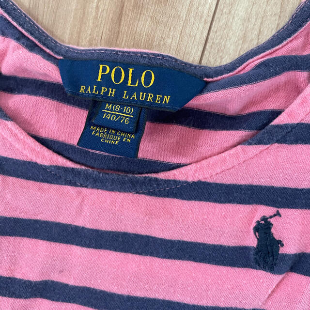 POLO RALPH LAUREN(ポロラルフローレン)のポロラルフローレン  女の子140㎝　4点セット（トップス3.ボトムス1) キッズ/ベビー/マタニティのキッズ服女の子用(90cm~)(Tシャツ/カットソー)の商品写真