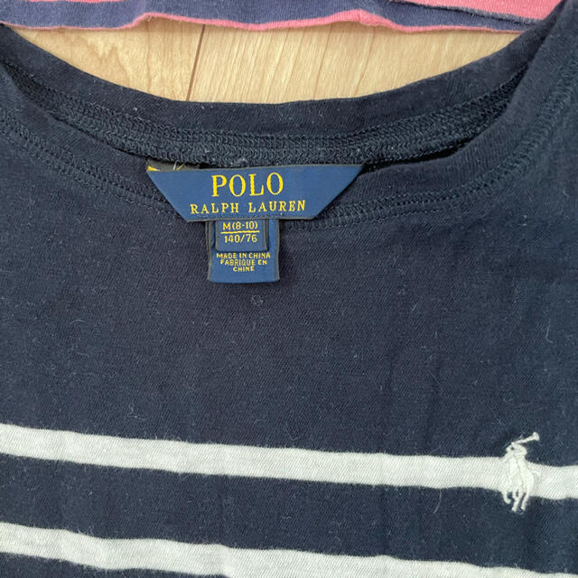 POLO RALPH LAUREN(ポロラルフローレン)のポロラルフローレン  女の子140㎝　4点セット（トップス3.ボトムス1) キッズ/ベビー/マタニティのキッズ服女の子用(90cm~)(Tシャツ/カットソー)の商品写真