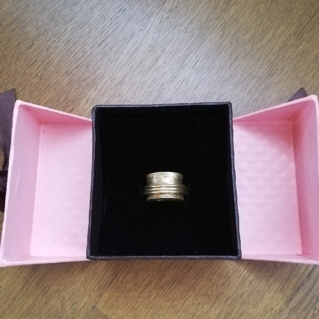 真鍮の指輪　ヴィンテージ風 レディースのアクセサリー(リング(指輪))の商品写真