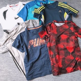 アディダス(adidas)のアディダス　150センチ　ティシャツ　男の子　5枚+1枚まとめて(Tシャツ/カットソー)