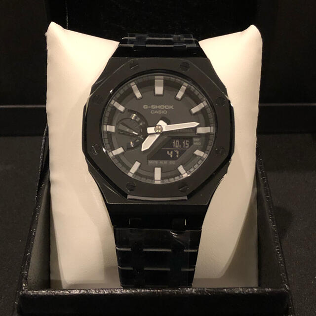 GA-2100本体付き ステンレスベルトセット カシオーク カスタム G