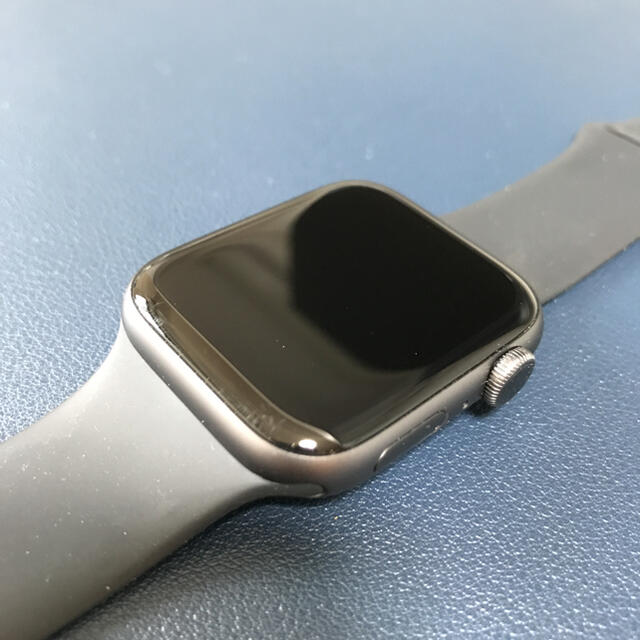 アップルウォッチ4 アルミ 44mm スペースグレイ GPS 【年中無休】 49.0