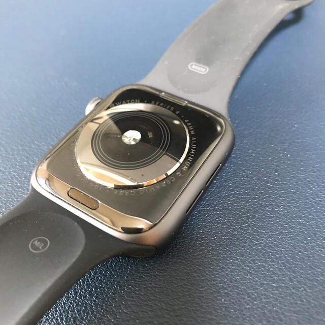 アップルウォッチ4 アルミ 44mm スペースグレイ GPS