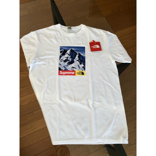 Tシャツ/カットソー(半袖/袖なし)Supreme × THE NORTH FACE 17AW TEE
