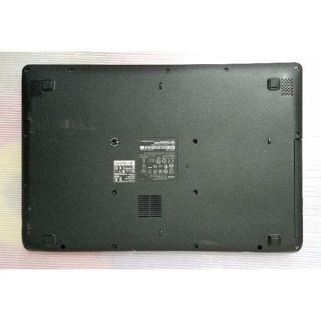 Acer(エイサー)のacer ノートパソコン Windows10 エクセル ワード DVDマルチ スマホ/家電/カメラのPC/タブレット(ノートPC)の商品写真