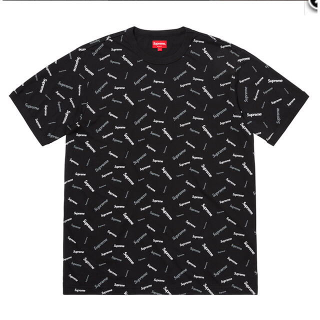 Supreme(シュプリーム)のSupreme Scatter Ringer Tシャツ Black メンズのトップス(Tシャツ/カットソー(半袖/袖なし))の商品写真