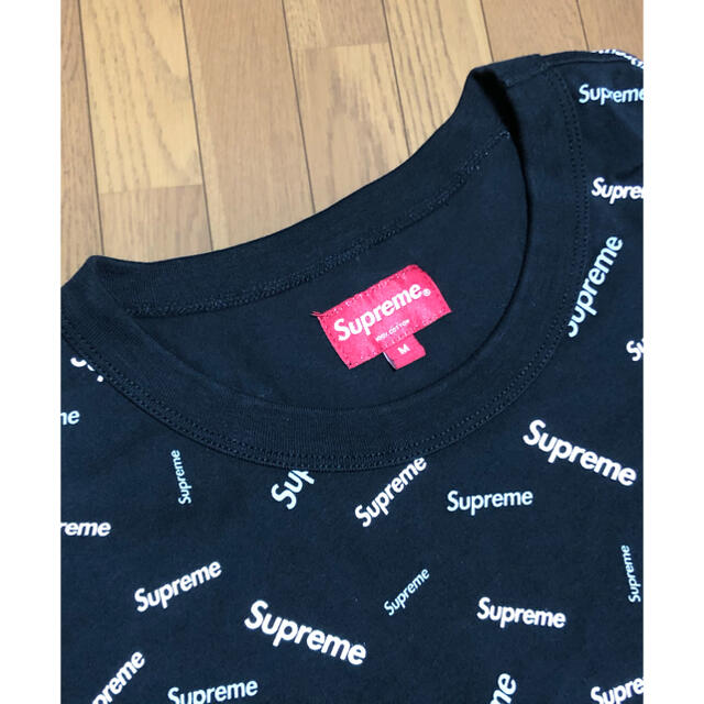 Supreme(シュプリーム)のSupreme Scatter Ringer Tシャツ Black メンズのトップス(Tシャツ/カットソー(半袖/袖なし))の商品写真