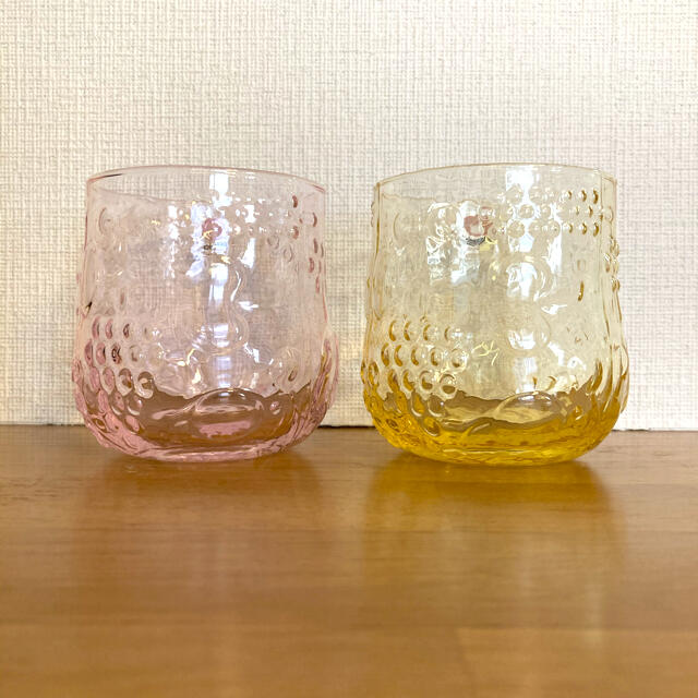 iittala(イッタラ)のイッタラ　フルッタ　レモン&ペールピンク インテリア/住まい/日用品のキッチン/食器(グラス/カップ)の商品写真