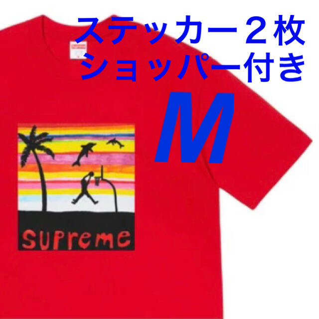 【即発送/レッドM】Supreme Dunk Tee