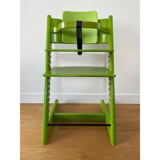 ストッケ(Stokke)の【お値下げ】ストッケ トリップトラップ ベビーガード セット　グリーン(その他)