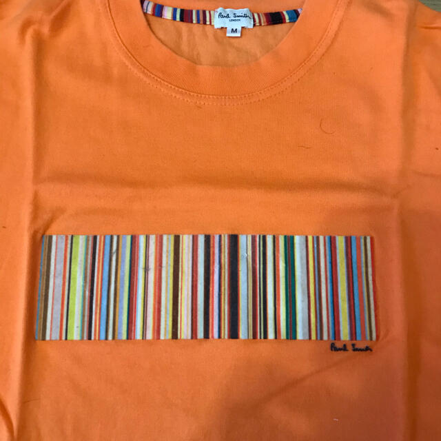 Paul Smith(ポールスミス)のがーゆい様　専用ポールスミス Tシャツ　オレンジ メンズのトップス(Tシャツ/カットソー(半袖/袖なし))の商品写真