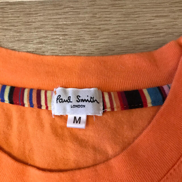 Paul Smith(ポールスミス)のがーゆい様　専用ポールスミス Tシャツ　オレンジ メンズのトップス(Tシャツ/カットソー(半袖/袖なし))の商品写真
