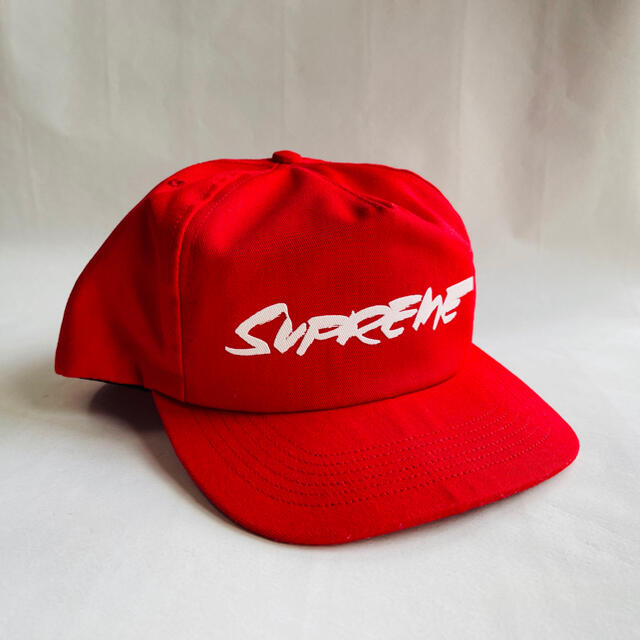 Supreme フューチュラ　Logo 5-panel cap キャップ