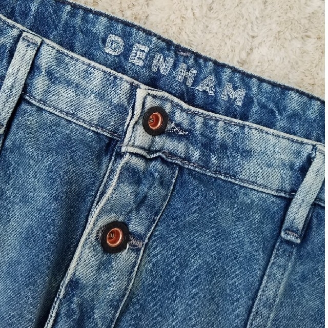 DENHAM - DENHAM ひざ丈デニムスカートの通販 by myselect|デンハム