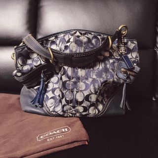 コーチ(COACH)の直営店購入＊COACH＊希少なタイダイシグネチャー柄のトートバッグ＊(トートバッグ)