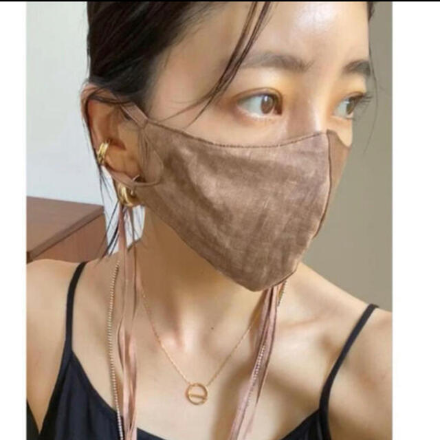 TODAYFUL(トゥデイフル)のtodayful (トゥデイフル) Dyed Linen Mask レディースのアクセサリー(その他)の商品写真