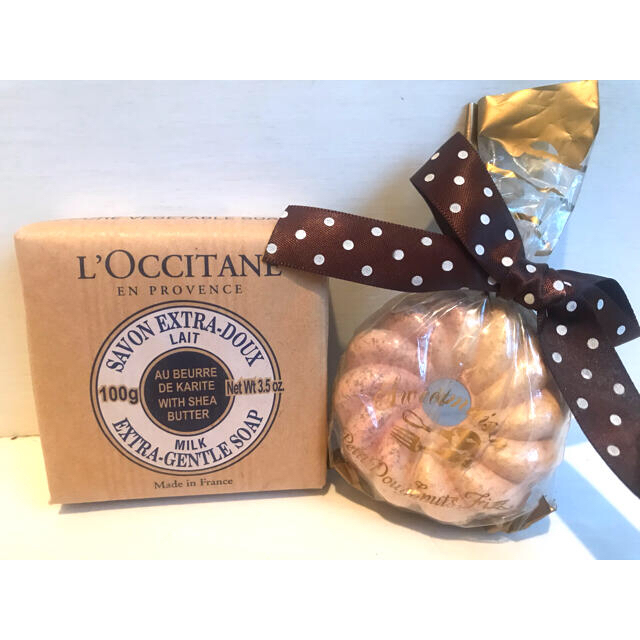 L'OCCITANE(ロクシタン)の専用　　癒しのバスタイムセット　STCバスボム　ロクシタンソープ コスメ/美容のボディケア(バスグッズ)の商品写真