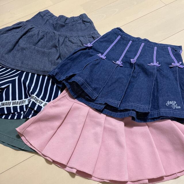 子供服スカート水着他セット キッズ/ベビー/マタニティのキッズ服女の子用(90cm~)(スカート)の商品写真