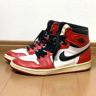 ナイキ(NIKE)の1994年復刻 NIKE AIR JORDAN 1 Chicago 25.5cm(スニーカー)