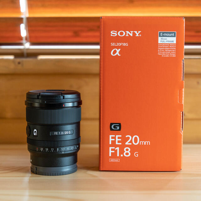 SONY FE20mm F1.8 美 SEL20F18G　ソニー 単焦点