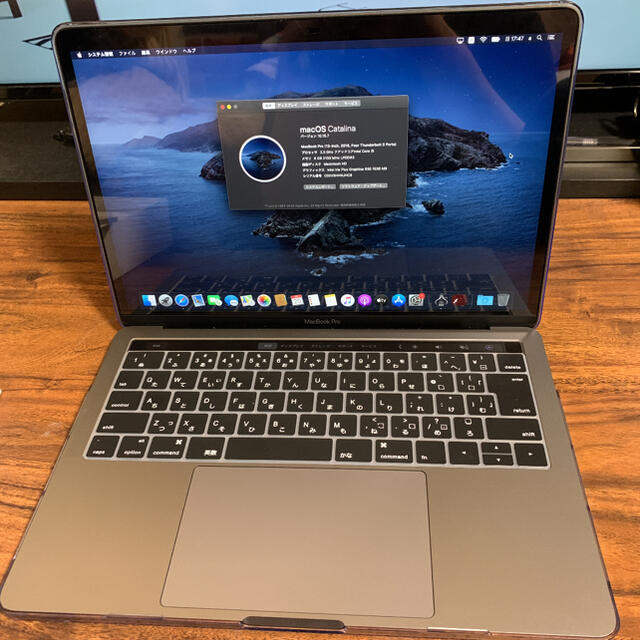 未使用品】 Apple タッチバー 超美品 ハブ付き 2018 Pro MacBook
