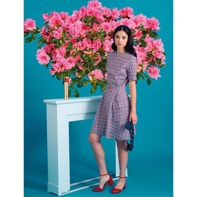 MAISON KITSUNE チェックワンピース | フリマアプリ ラクマ