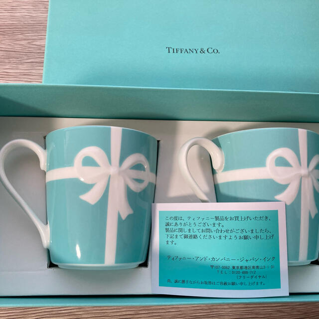 Tiffany Co ティファニー ペアマグカップ 新品の通販 By よぴ ティファニーならラクマ