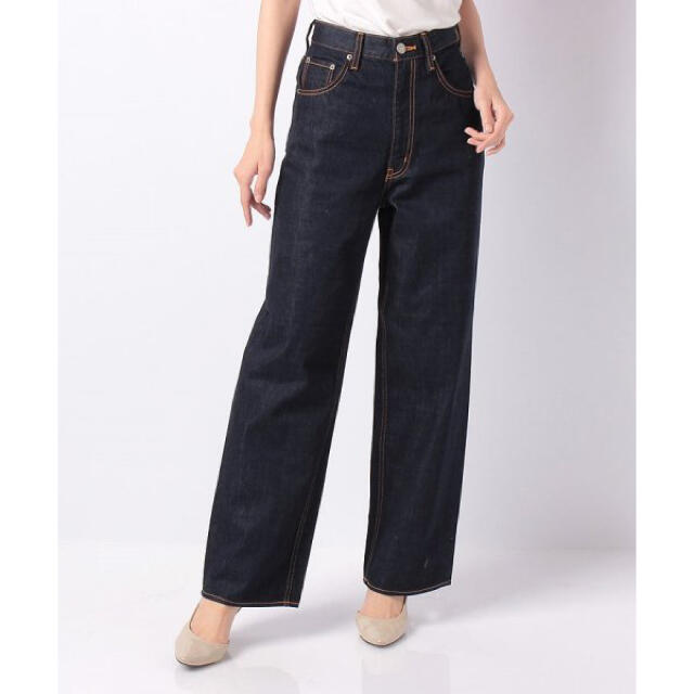 AZUL by moussy - AZUL by moussy ハイウエストワイドデニム AZUL by moussy - AZUL by moussy ハイウエストワイドデニム