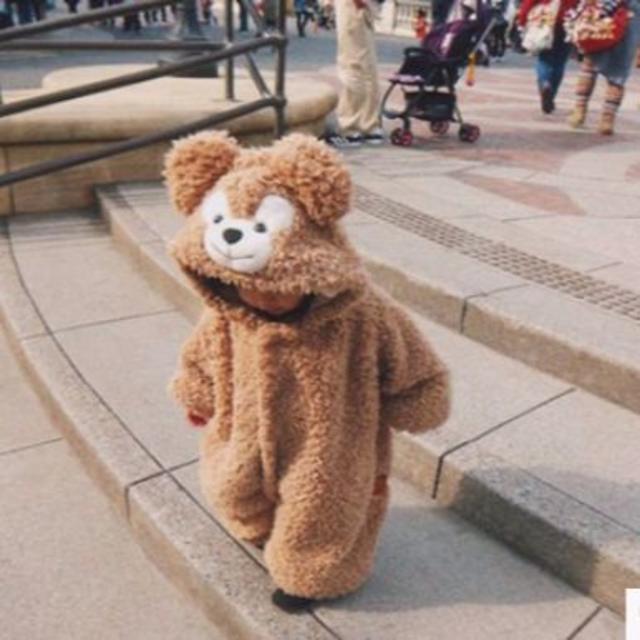 子供用 ダッフィー風 コスチューム 着ぐるみ服の通販 by RUNWAY|ラクマ