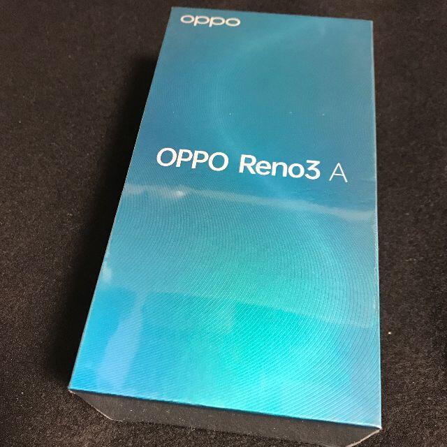 OPPO(オッポ)の【新品/未開封】OPPO Reno3 A ブラック★SIMフリー/残債なし★ スマホ/家電/カメラのスマートフォン/携帯電話(スマートフォン本体)の商品写真